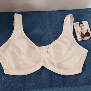 LA ISLA Sports active underwire sports bra 34G White